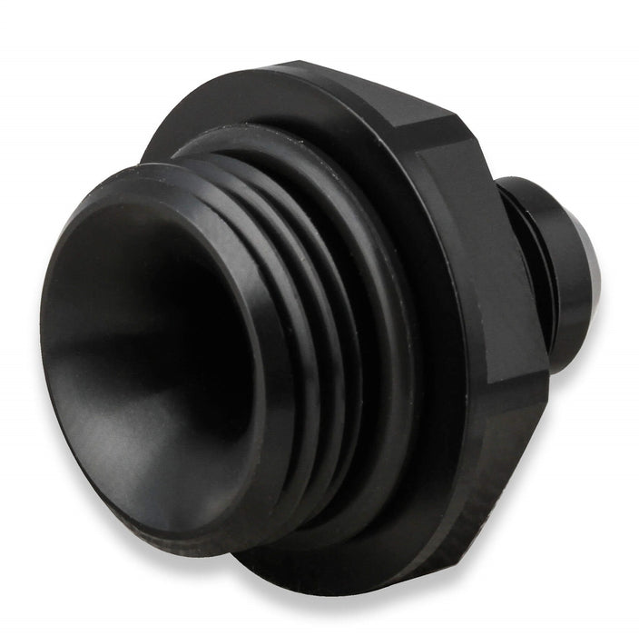 Earl's Performance AT585106ERL Cooler Adapter; Bagged Packaging; -06AN; 2 pc.; Black; - Truck Part Superstore