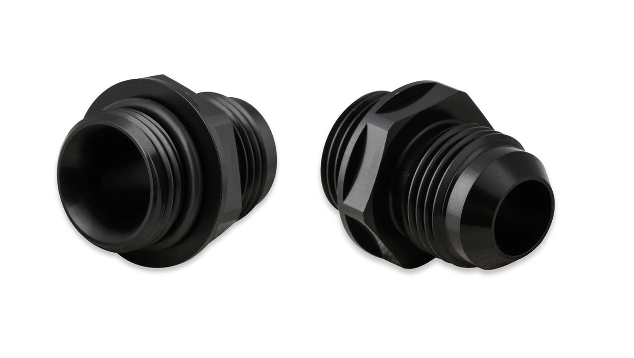 Earl's Performance AT585110ERL Cooler Adapter; Bagged Packaging; -10AN; 2 pc.; Black; - Truck Part Superstore