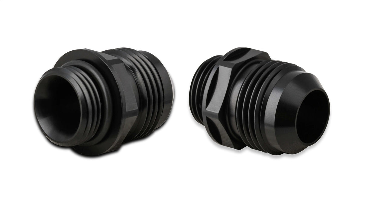 Earl's Performance AT585112ERL Cooler Adapter; Bagged Packaging; -12AN; 2 pc.; Black; - Truck Part Superstore