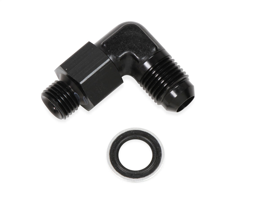 Earl's Performance AT949091ERL 90 Deg. Aluminum AN to Metric Swivel Adapter - Truck Part Superstore