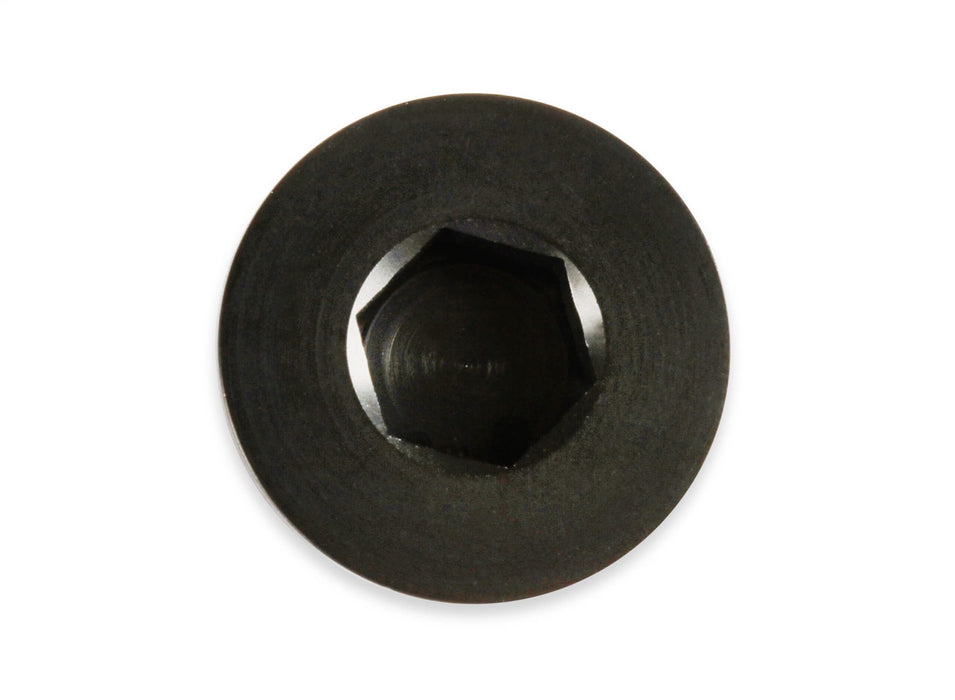 Earl's Performance AT981308ERL Aluminum AN O-Ring Port Plug; Size: -8AN O-Ring Port; 1 pc.; Anodized Black; - Truck Part Superstore