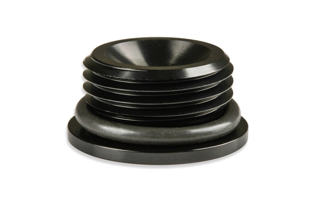 Earl's Performance AT981310ERL Aluminum AN O-Ring Port Plug; Size: -10AN O-Ring Port; 1 pc.; Anodized Black; - Truck Part Superstore