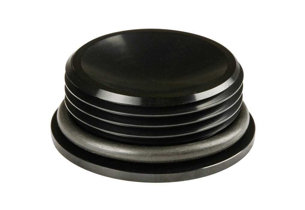 Earl's Performance AT981312ERL Aluminum AN O-Ring Port Plug; Size: -12AN O-Ring Port; 1 pc.; Anodized Black; - Truck Part Superstore