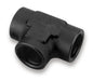 Earl's Performance AT993812ERL Aluminum AN Tee; Size: -12AN Female; Anodized Black; Bagged Packaging; - Truck Part Superstore