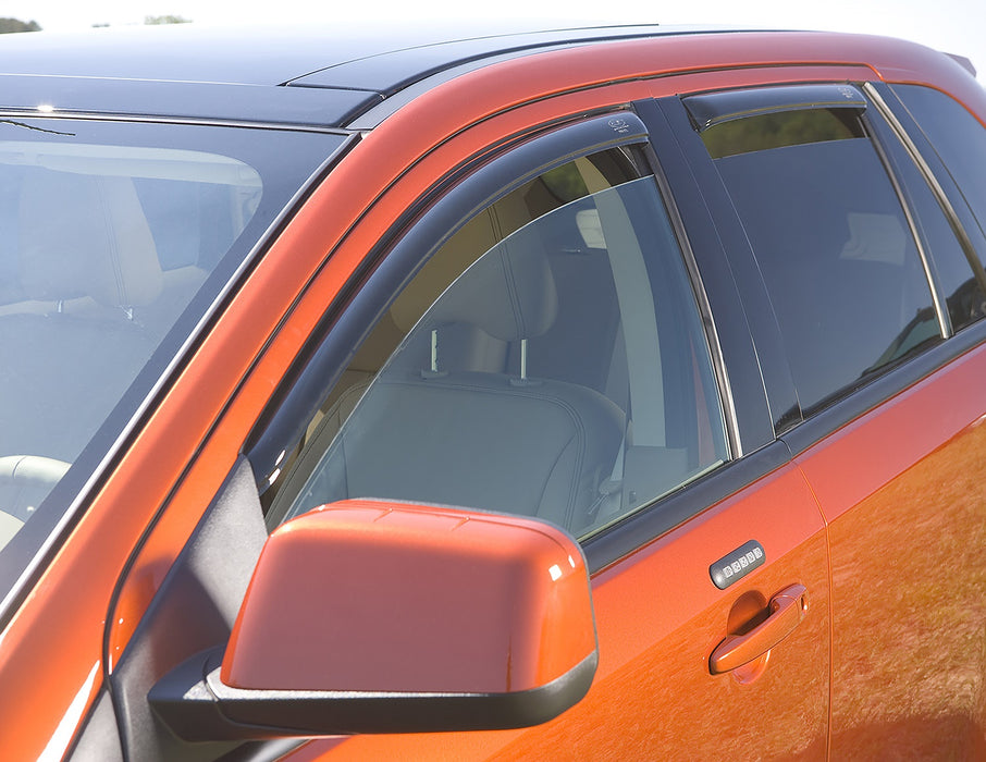 Auto Ventshade (AVS) 94074 Ventvisor® Deflector 4 pc.; Smoke; In-Channel Only; - Truck Part Superstore
