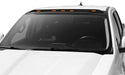 Auto Ventshade (AVS) 698166 Aerocab Marker Light; Black; Low Profile; With Five Amber LED Lights; - Truck Part Superstore