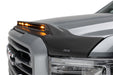 Auto Ventshade (AVS) 753167 Aeroskin LightShield™ Hood Protector; Black; Low Profile; - Truck Part Superstore