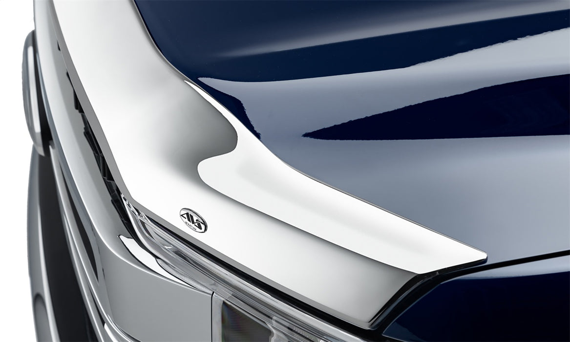 Auto Ventshade (AVS) 622196 Aeroskin Chrome Hood Protector; Low Profile; - Truck Part Superstore