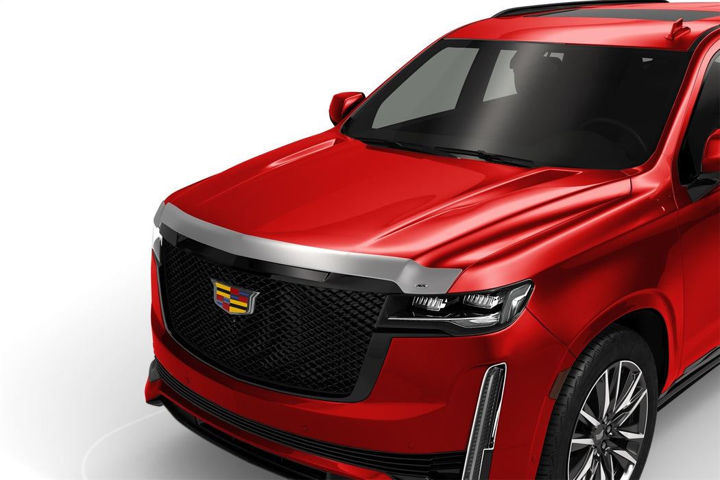 Auto Ventshade (AVS) 622186 Aeroskin Chrome Hood Protector; Low Profile; - Truck Part Superstore