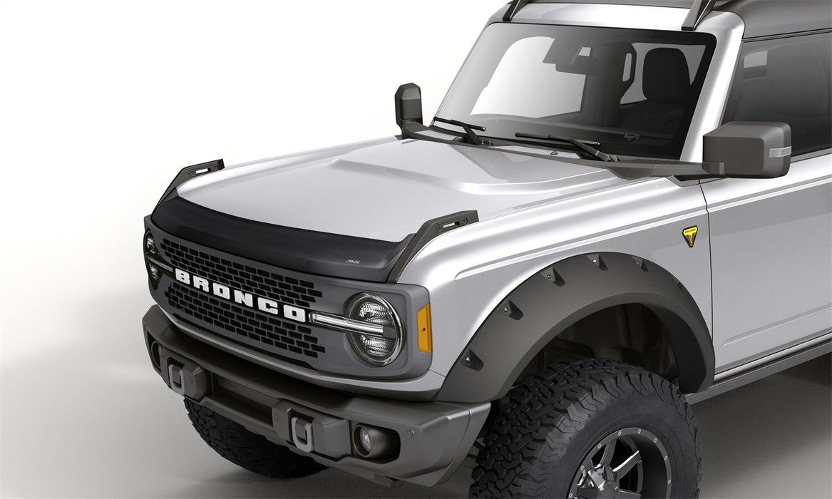 Auto Ventshade (AVS) 322183 Aeroskin Smoke Hood Protector; Low Profile; - Truck Part Superstore