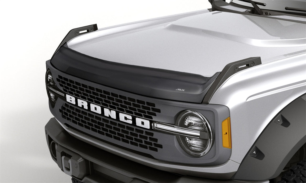 Auto Ventshade (AVS) 436183 Aeroskin II Hood Protector Textured Black; Low Profile; - Truck Part Superstore