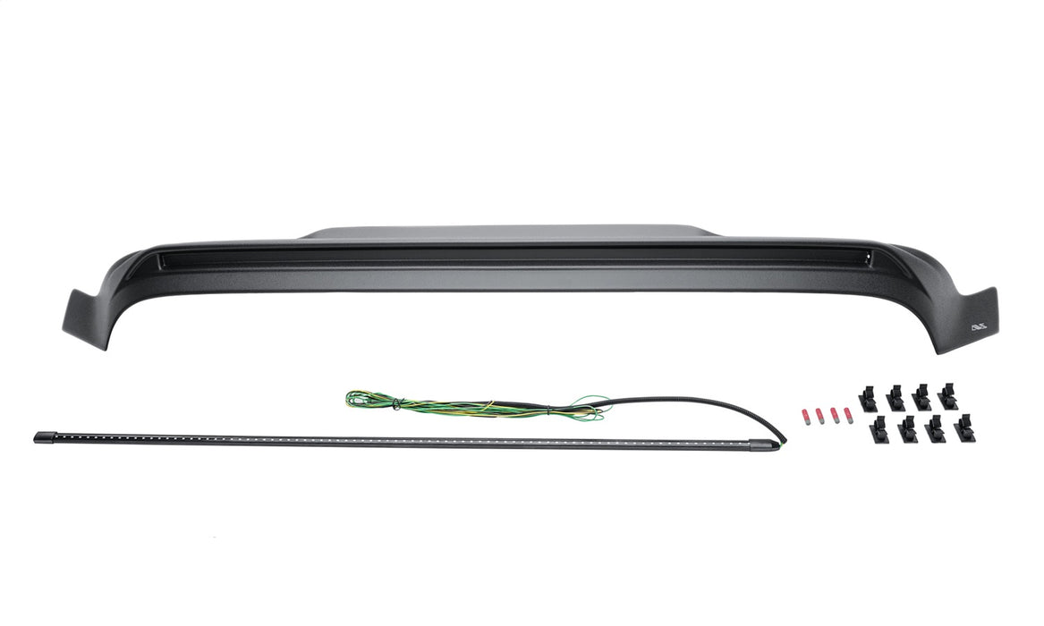 Auto Ventshade (AVS) 953004 Aeroskin LightShield™ Pro Hood Protector; Black; Low Profile; - Truck Part Superstore
