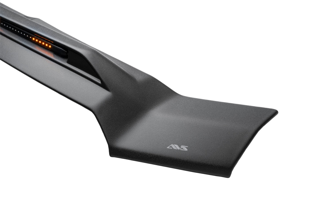 Auto Ventshade (AVS) 953075 Aeroskin LightShield™ Pro Hood Protector; Black; Low Profile; - Truck Part Superstore