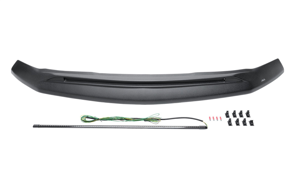 Auto Ventshade (AVS) 953168 Aeroskin LightShield™ Pro Hood Protector; Black; Low Profile; - Truck Part Superstore