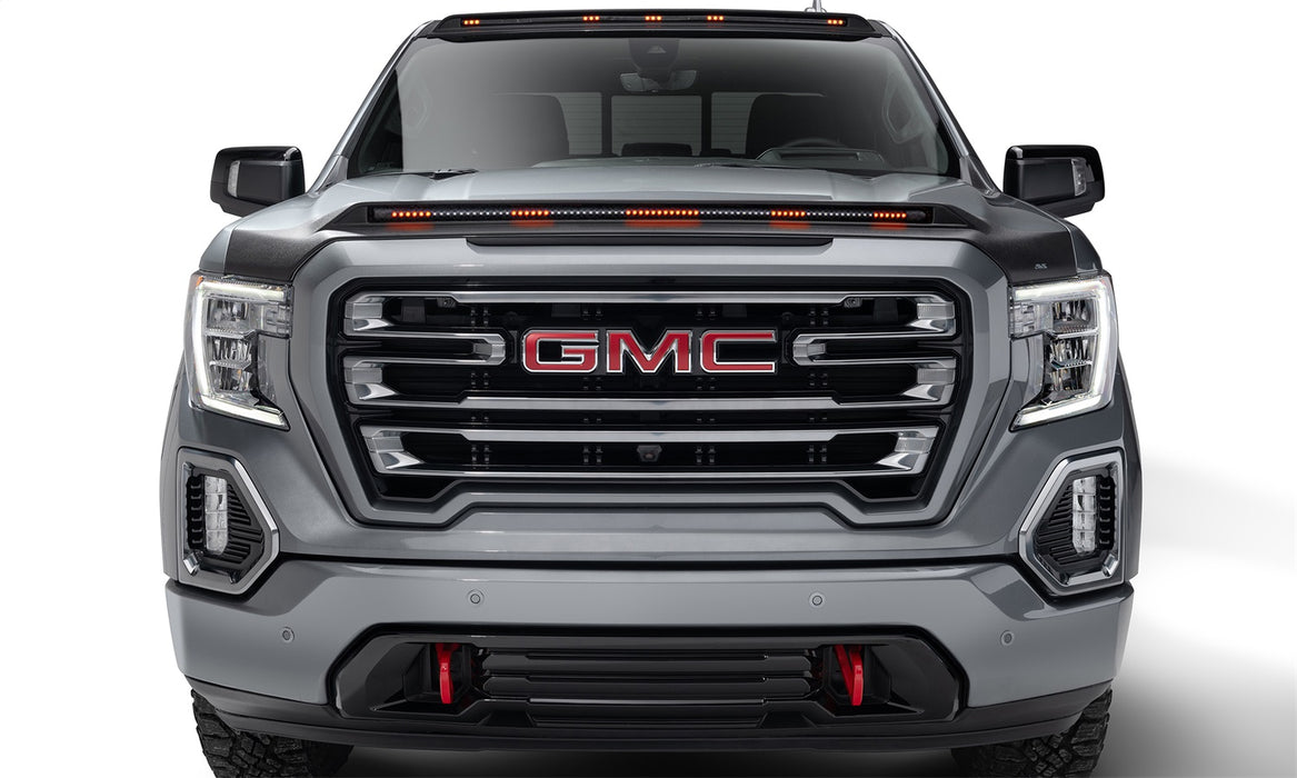 Auto Ventshade (AVS) 953167 Aeroskin LightShield™ Pro Hood Protector; Black; Low Profile; - Truck Part Superstore