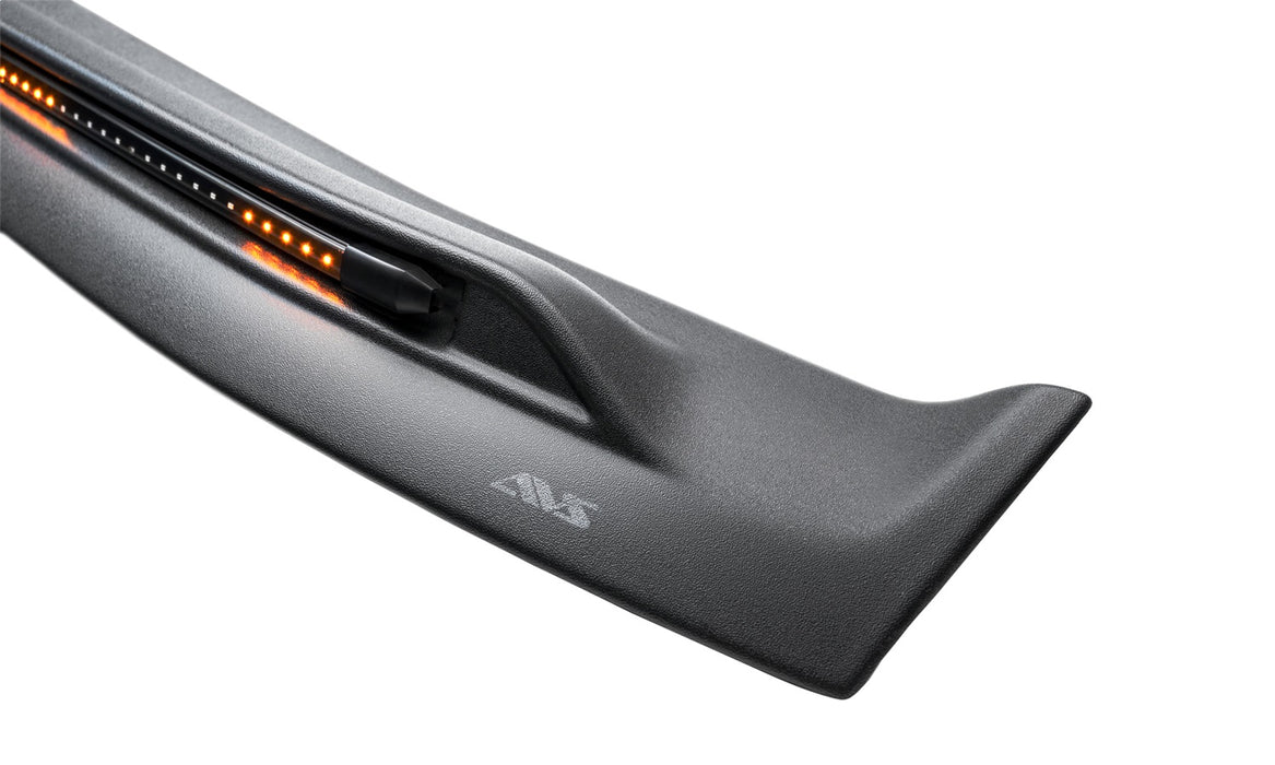 Auto Ventshade (AVS) 953183 Aeroskin LightShield™ Pro Hood Protector; Black; Low Profile; - Truck Part Superstore