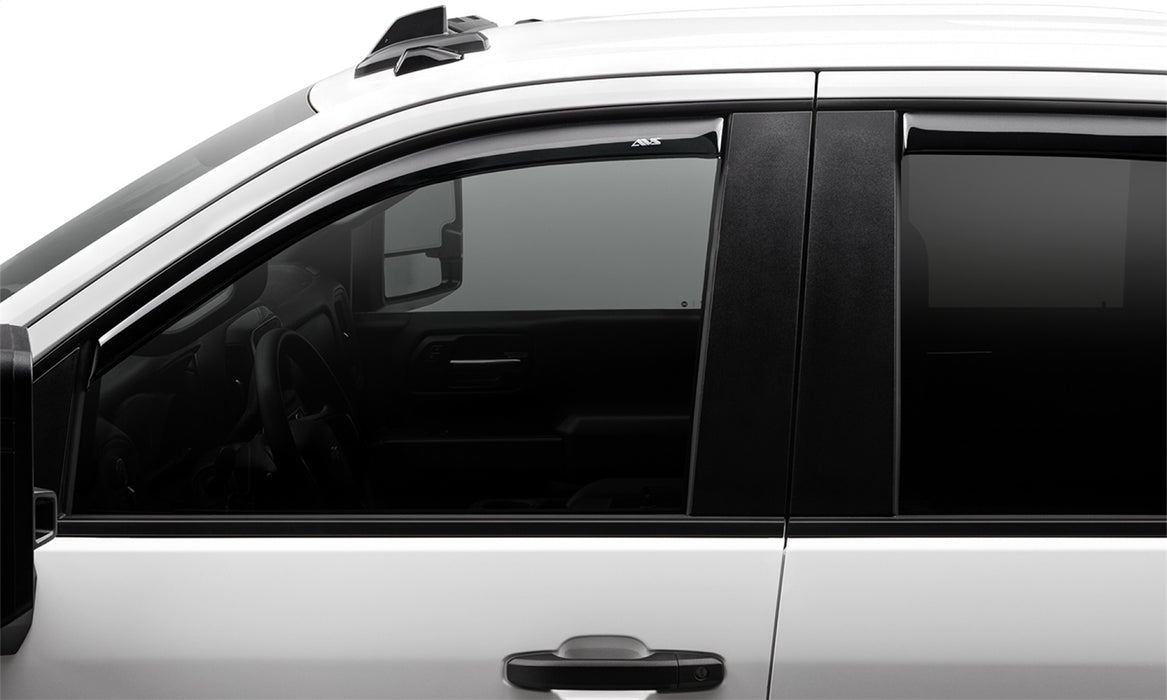 Auto Ventshade (AVS) 194641 Ventvisor® In-Channel Deflector 4 pc.; Smoke; - Truck Part Superstore