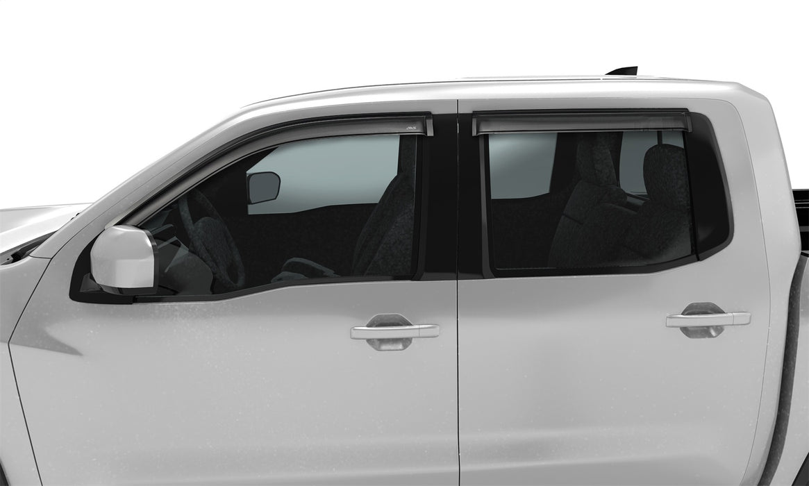 Auto Ventshade (AVS) 94788 Ventvisor® Deflector 4 pc.; Smoke; Outside Mount; - Truck Part Superstore