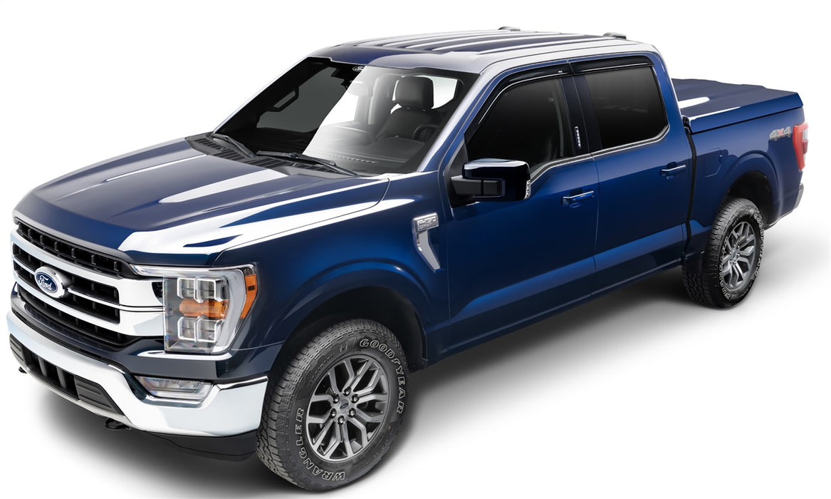 Auto Ventshade (AVS) 894044 Ventvisor® Low Profile Deflector 4 pc.; Smoke; - Truck Part Superstore