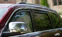 Auto Ventshade (AVS) 794033 Ventvisor® Low Profile Deflector 4 pc.; Smoke w/Chrome Trim; - Truck Part Superstore