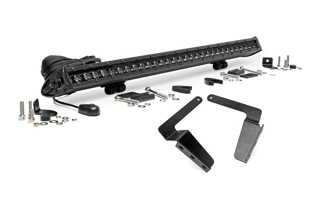 Rough Country 70657 Toyota 30 Inch LED Bumper Kit Black Series 14-20 Tundra Rough Country - Truck Part Superstore