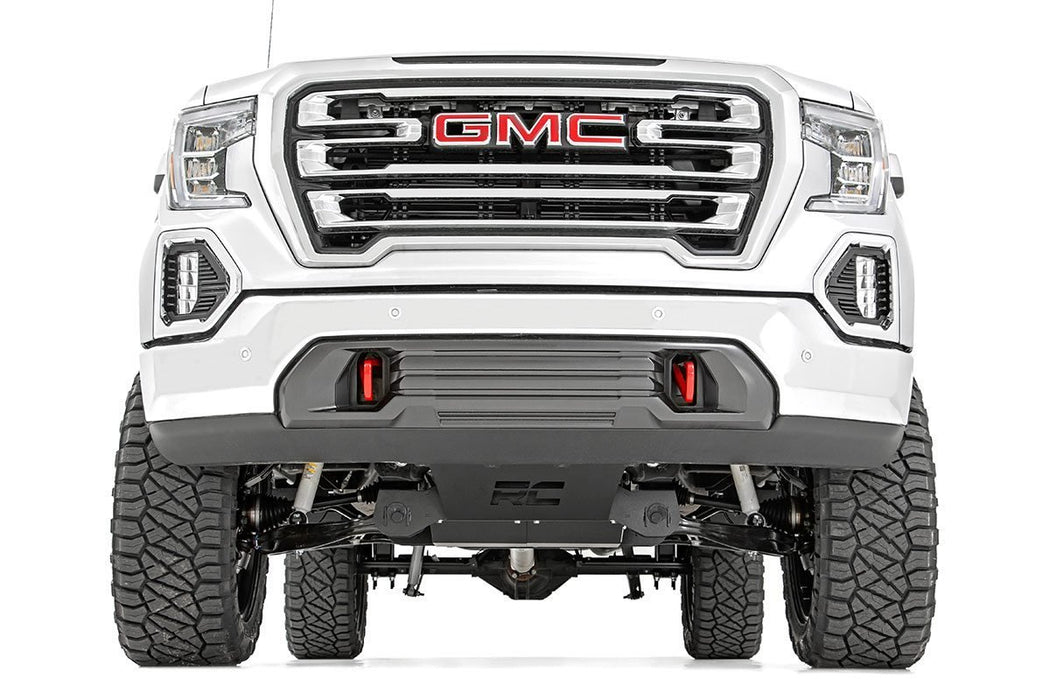 Rough Country 22970 6 Inch Suspension Lift Kit Strut Spacers No Adaptive Ride Control V2 Monotube Shocks 19-20 GMC Silverado/Sierra 1500 4WD/2WD Rough Country - Truck Part Superstore