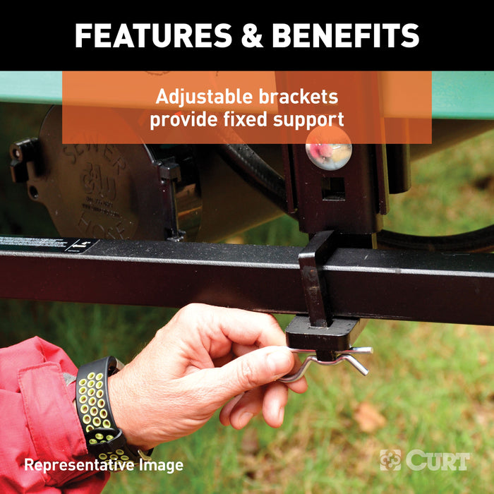 CURT 17499 TruTrack 4P Weight Distribution Hitch with 4x Sway Control; 5-8K - Truck Part Superstore