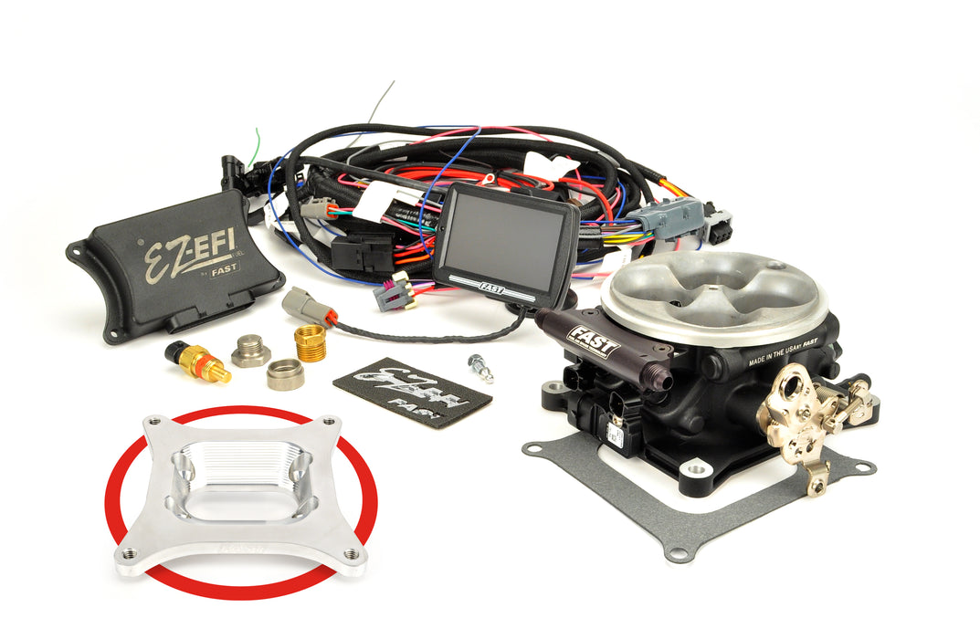 FAST 30296-06KIT EZ-EFI Fuel Self Tuning EFI Kit w/ In-Tank Pump for '72-'91 6 Cylinder Jeep - Truck Part Superstore