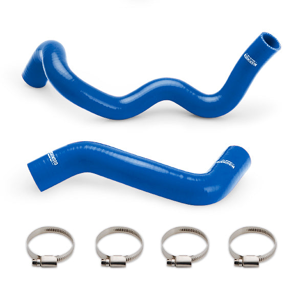 Mishimoto MMHOSE-RS-16NB 2016-2018 Ford Focus RS Silicone Coolant Hoses, Nitrous Blue - Truck Part Superstore