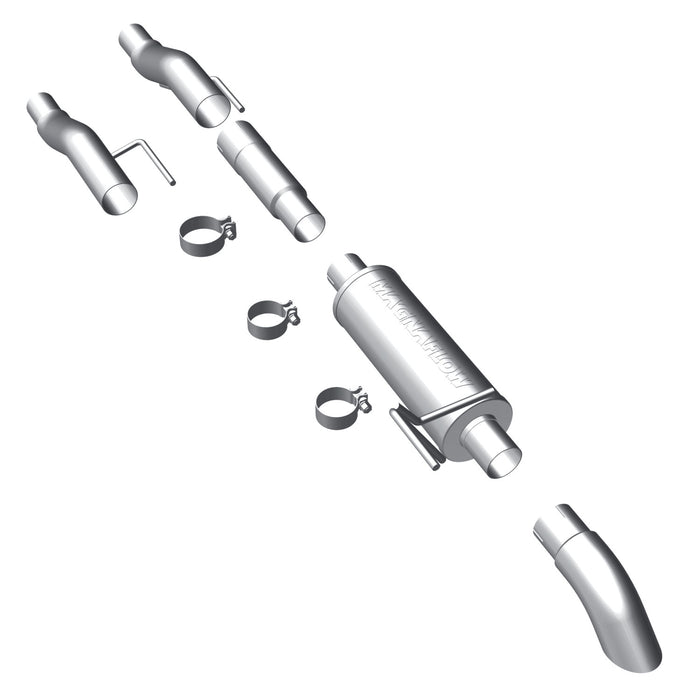 MagnaFlow Exhaust Products 17137 Off Road Pro Series Gas Stainless Cat-Back - Truck Part Superstore
