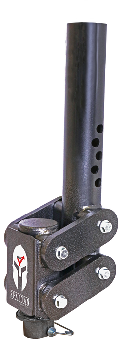 GEN-Y Hitch GH-7002 SPARTAN TORSION-FLEX ML 5" Offset 4" Round Goose 2-5/16" Std 3.5K TW 25K & Pin - Truck Part Superstore