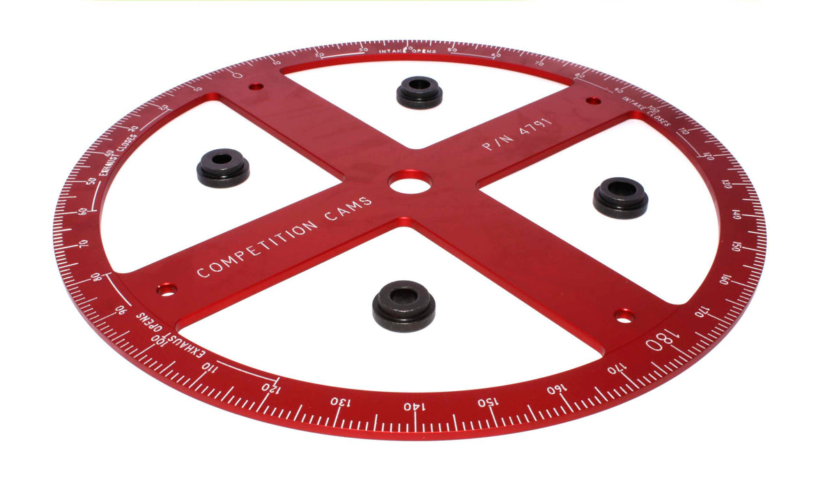 COMP Cams 4791-1 Professional 16" Diameter Machined Aluminum Camshaft Degree Wheel - Truck Part Superstore