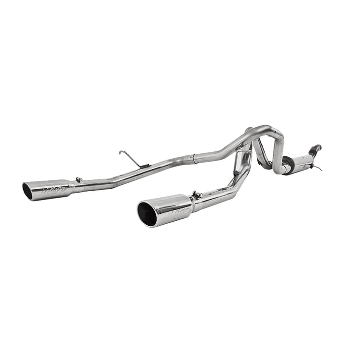 MBRP S5074409 Cat Back Exhaust System Dual Rear 409 For 09-12 Colorado/Canyon 5.3L V8 Extended Cab/Crew Cab Short Bed MBRP - Truck Part Superstore