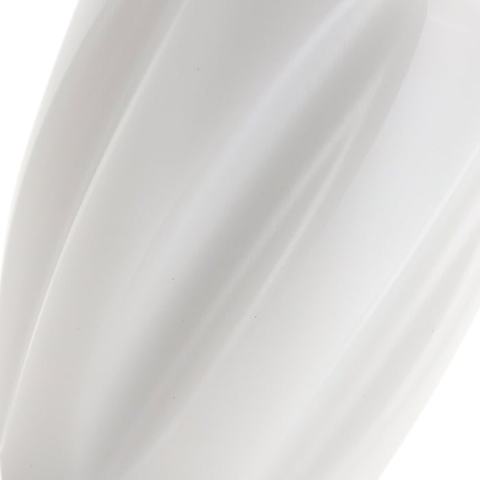 Mishimoto MMSK-TWST-WH Mishimoto Weighted Steel Core Shift Knob, Twist, White - Truck Part Superstore
