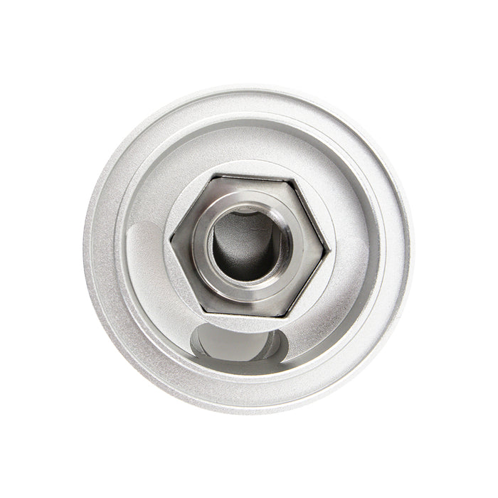 Mishimoto MMOC-FTO-M22 Mishimoto Remote Oil Filter Take-Off Plate, M22 X 1.5 - Truck Part Superstore