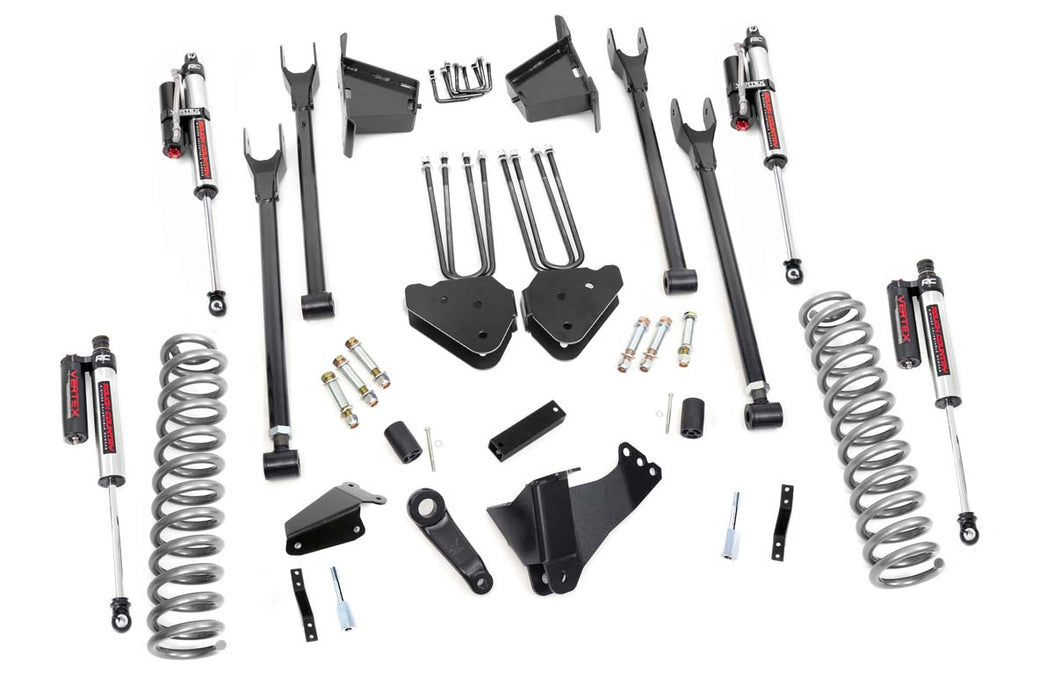 Rough Country 59250 8 Inch Suspension Lift Kit 4-Link w/Vertex Shocks 08-10 F-250/350 4WD Rough Country - Truck Part Superstore