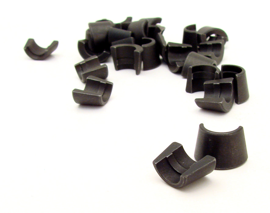 COMP Cams 616-16 Set of 16 - 10 Degree 3/8" Single Groove Locks w/o Lash Cap Recess +.050" Height - Truck Part Superstore