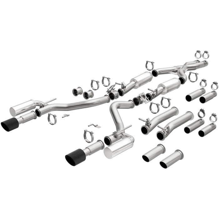 MagnaFlow Exhaust Products 19496 xMOD Series Carbon Fiber Tips Cat-Back System - Truck Part Superstore