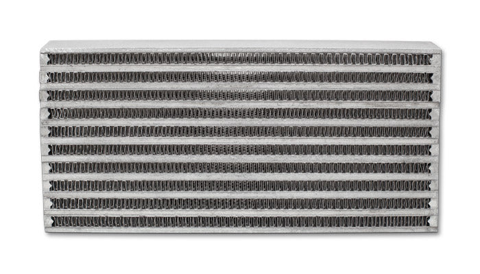 Vibrant Performance 12896 Universal Oil Cooler Core; 6in.W x 10in.H x 2in. Thick; 6061 Aluminum; - Truck Part Superstore