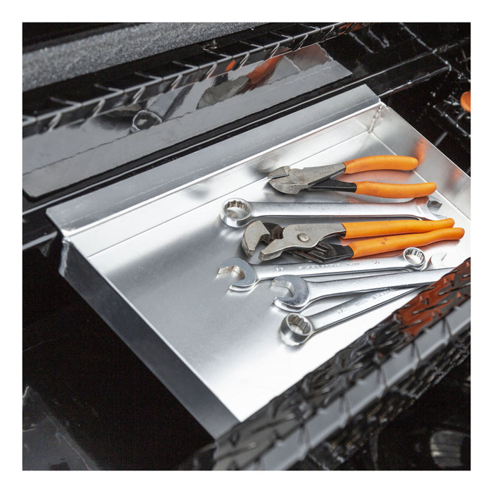 UWS EC10362 Gloss Black Aluminum 63in. Slim-Line Crossover Truck Tool Box (Heavy Packaging) - Truck Part Superstore