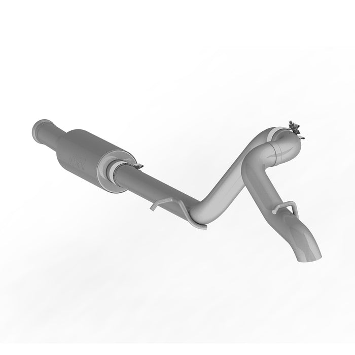 MBRP Exhaust S5531304 2.5in. Cat-Back; Single Rear Exit; T304 Stainless Steel. - Truck Part Superstore
