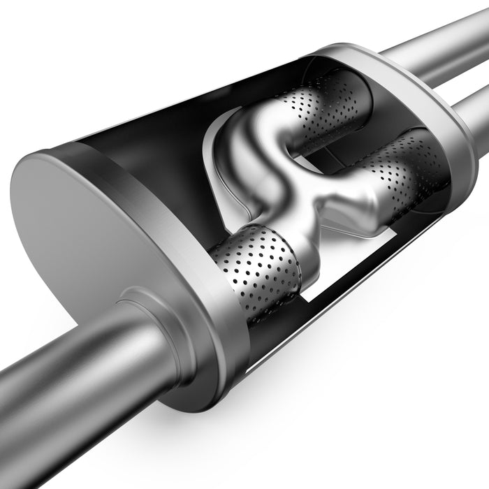 MagnaFlow Exhaust Products 19579 NEO Series Black Chrome Cat-Back System - Truck Part Superstore