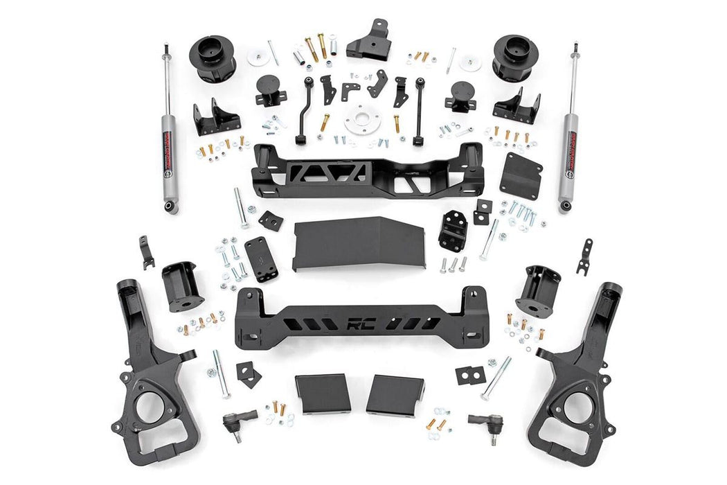 Rough Country 33830A 5 Inch RAM Suspension Lift Kit 19-20 RAM 1500 4WD Air Ride Rough Country - Truck Part Superstore