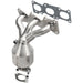 MagnaFlow Exhaust Products 50757 Catalytic Converter with Integrated Exhaust Manifold - Truck Part Superstore