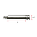 Gen-Y Hitch Bolt3/4-Replacement Pin 5/8"x5" Extra Long Pin for BOLT Locks, Pin Only - Truck Part Superstore