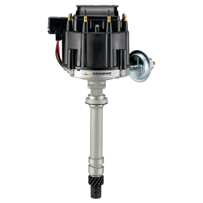 Proform 141-682 HEI Distributor; Chevy Small and Big Block V8 ; Melonized Steel Gear; Black Cap - Truck Part Superstore