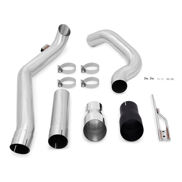 Mishimoto MMEXH-XD-16BK Filter Back Exhaust, fits Nissan Titan XD Cummins 2016-2019 - Truck Part Superstore