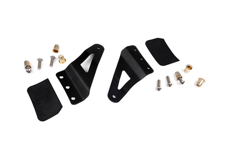 Rough Country 70519 54 Inch Curved LED Light Bar Upper Windshield Mounts 07-13 PU/SUV Rough Country - Truck Part Superstore
