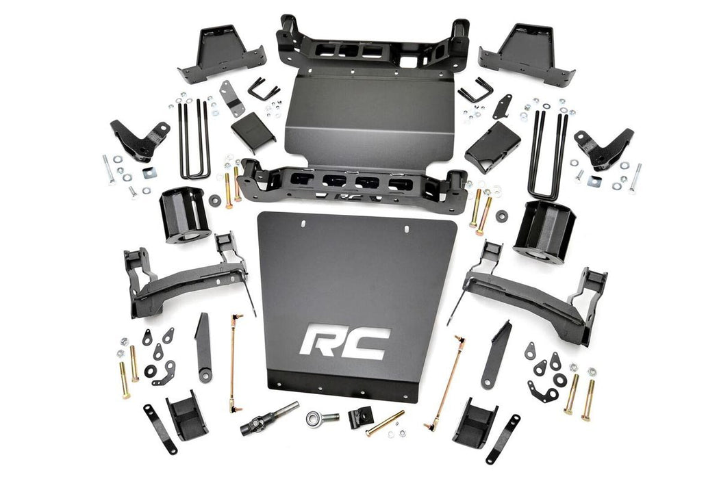 Rough Country 17800 7 Inch GMC Suspension Lift Kit 14-18 Sierra 1500 Denal 4WD w/MagneRide Steel Rough Country - Truck Part Superstore