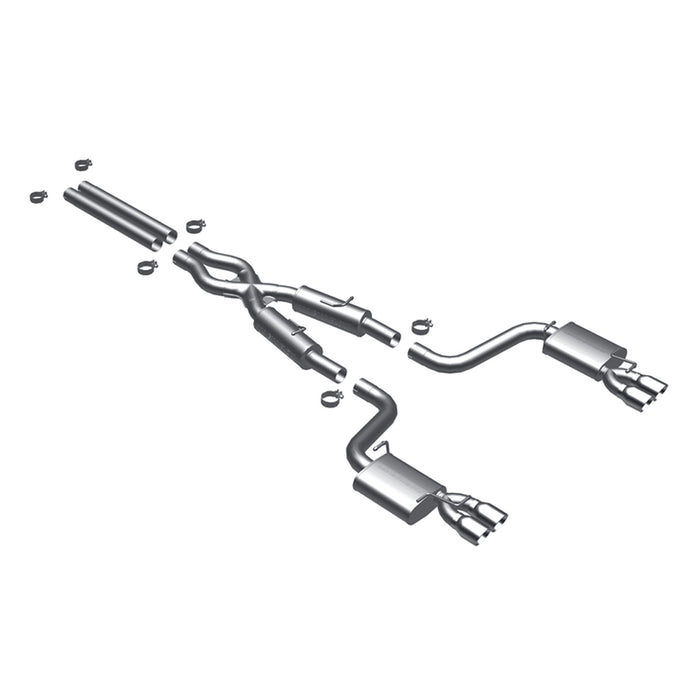 MagnaFlow Exhaust Products 16509 Street Series Stainless Cat-Back System - Truck Part Superstore